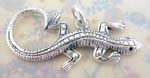 Chinese accessories onlline wholesale sterling silver gekco figure pendant