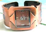Watch source China web site wholesale sparkle S men's cuff shiny brown watch