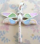 925.sterlings silver China wholesaler store wholesale sterling silver assorted seashell dragonfly pendant