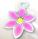 Jewelry China manufacture business pinky flower teen charm
